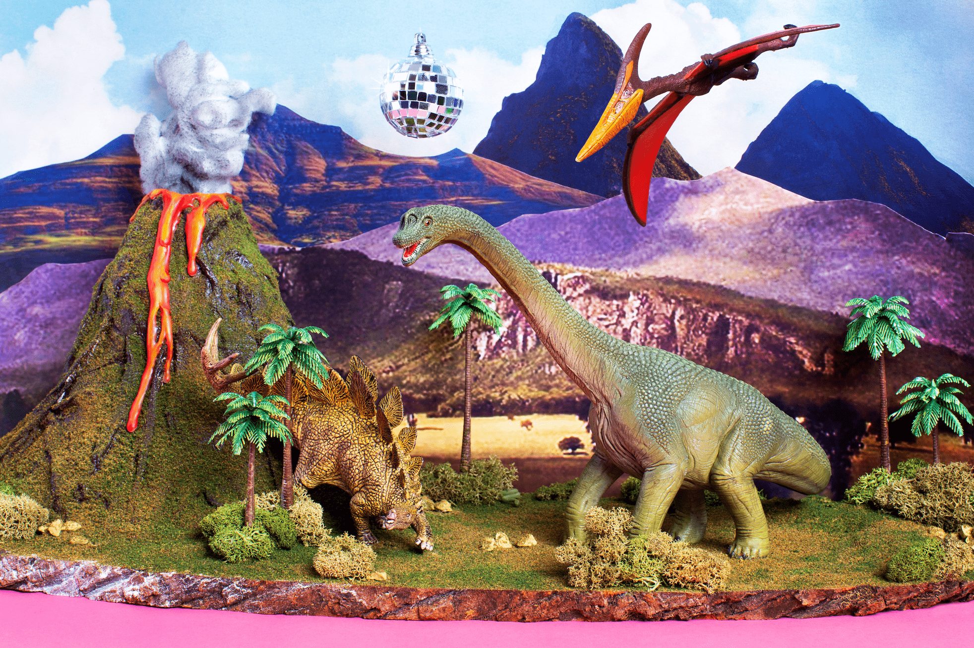 Dino Discotheque 100 Piece Puzzle by Piecework Puzzles