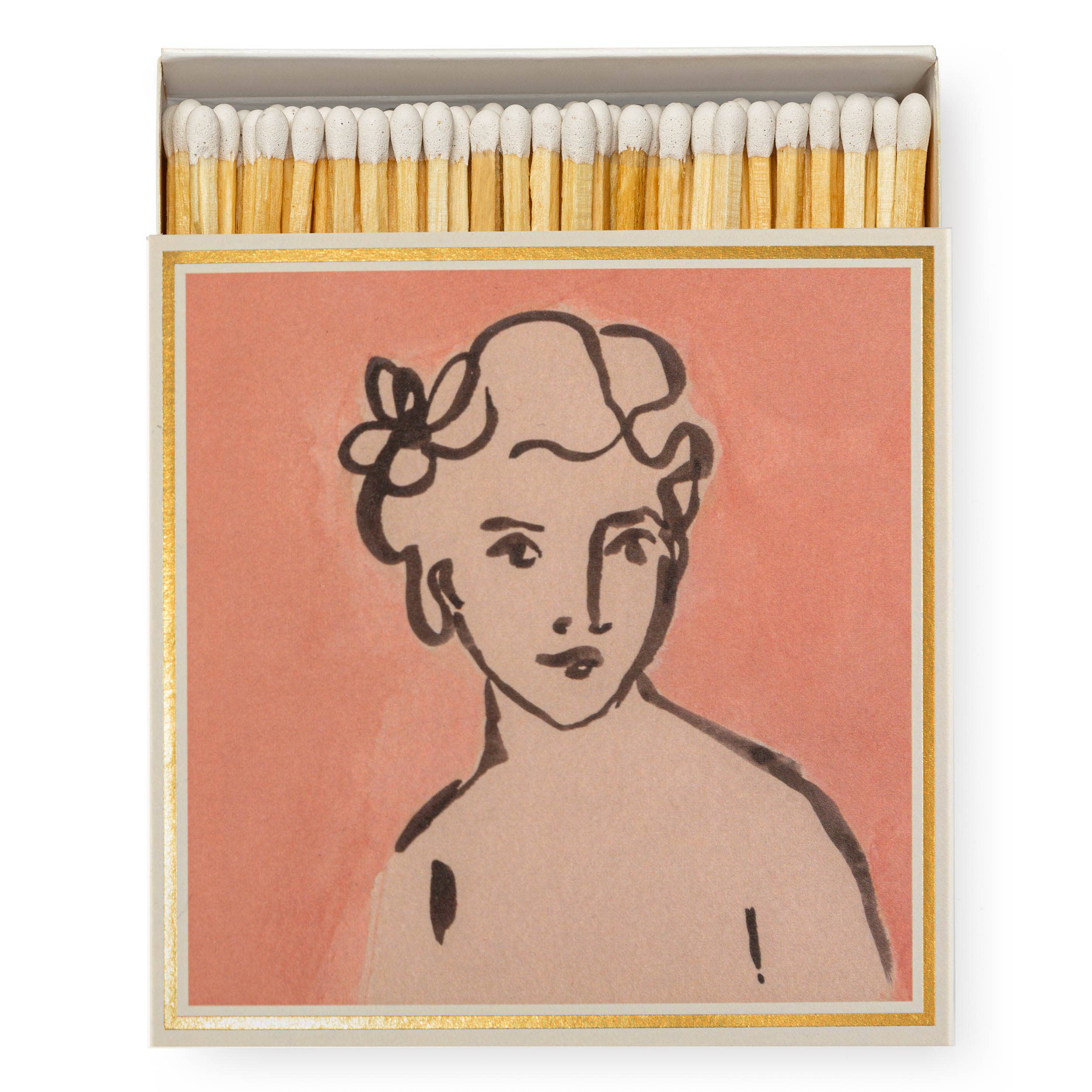 Divine Matches by Wanderlust Paper Co. Square Matchbox by Archivist Gallery