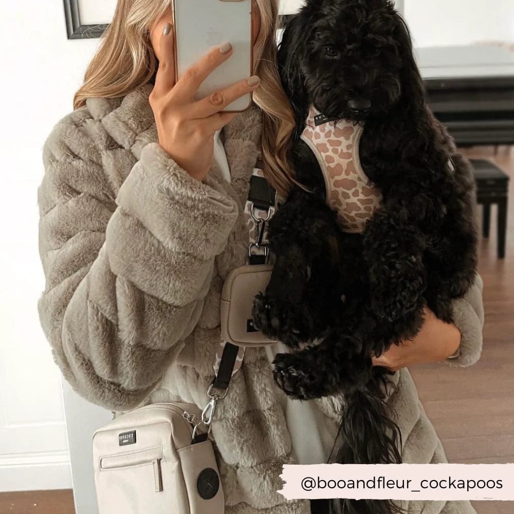 Dog Walking Bag - Caramel Latte by Cocopup London