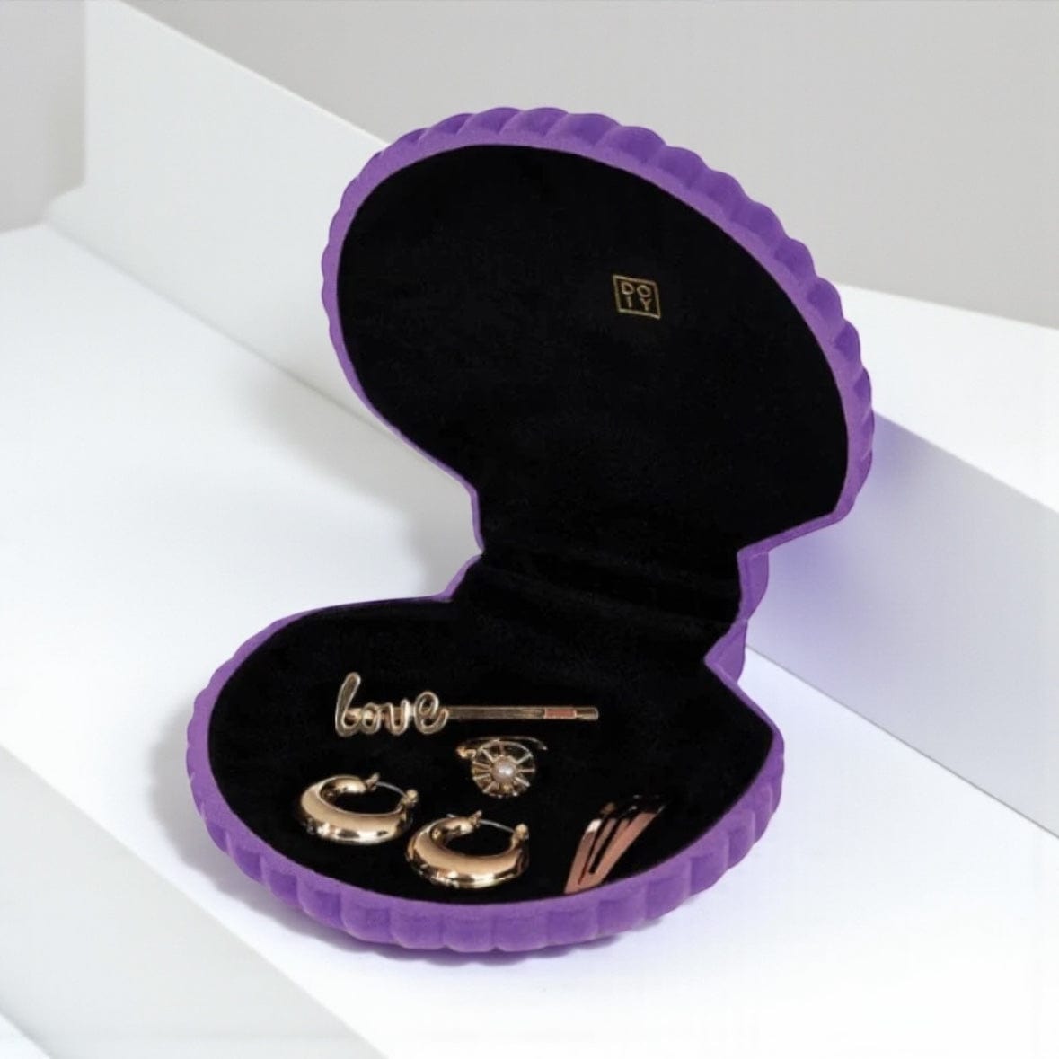 DOIY Venus Jewellery Box Purple by DOIY