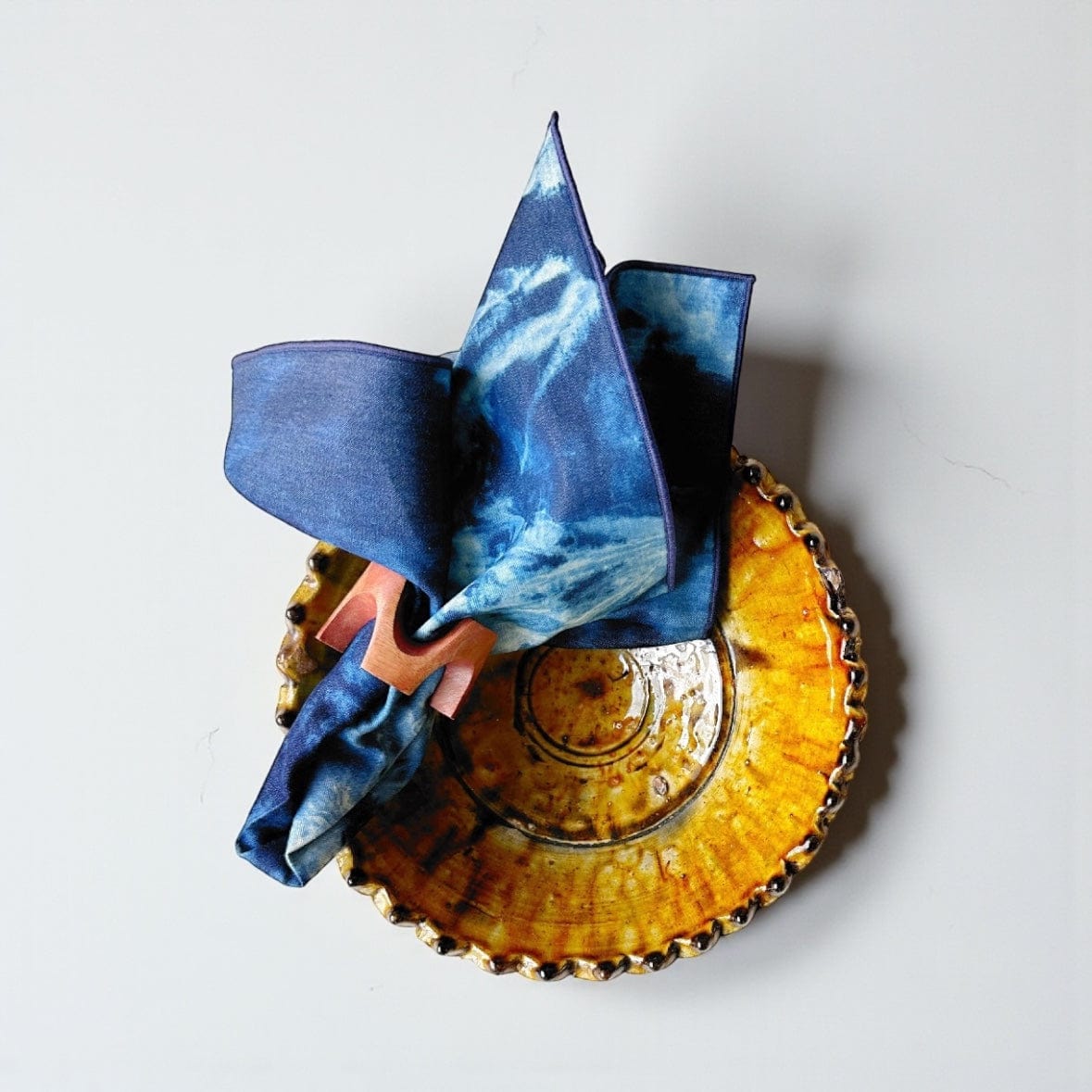 Dot and Army Wooden Zigzag Napkin Rings by Dot and Army