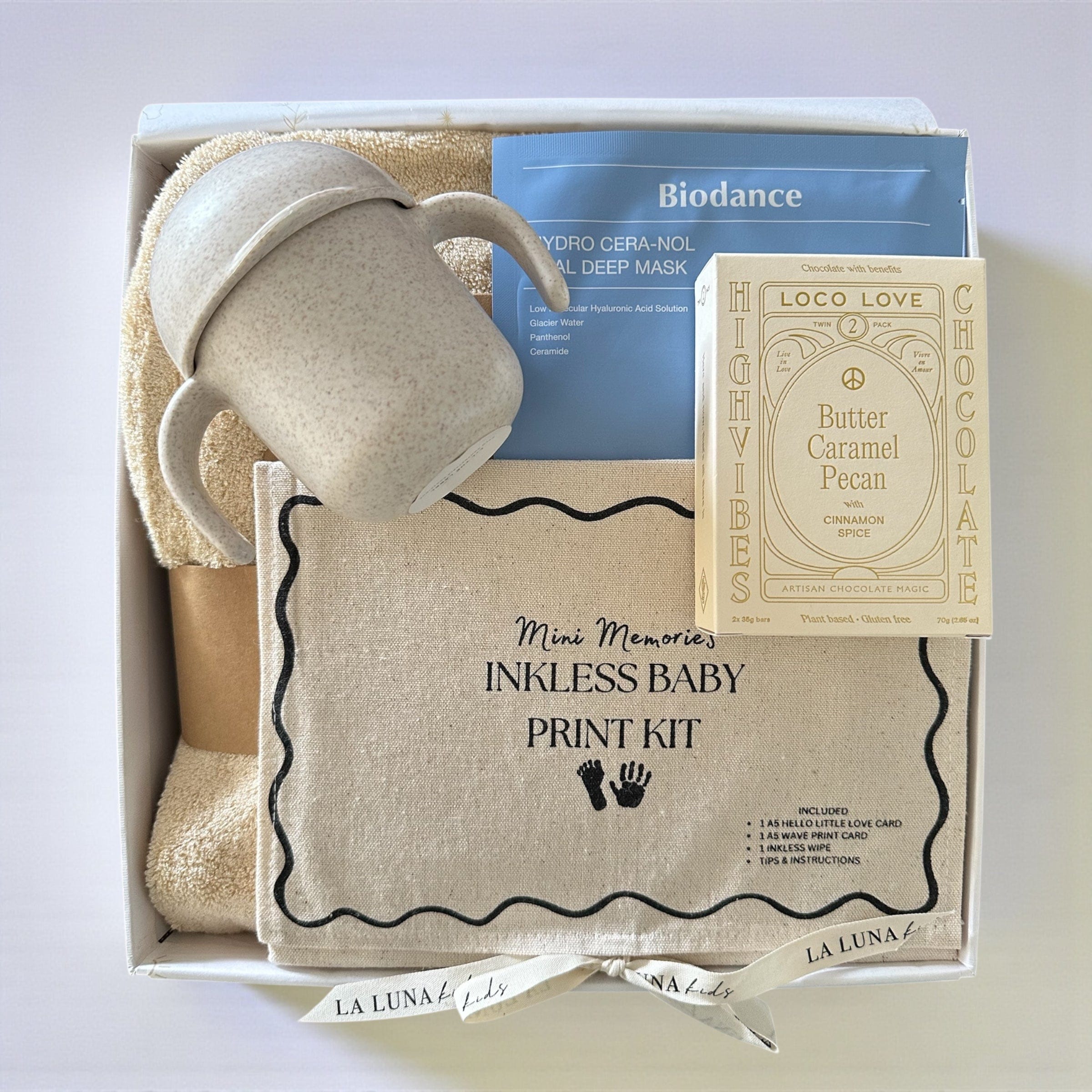 Early Days & Beyond Baby Gift Box Oat by Claya