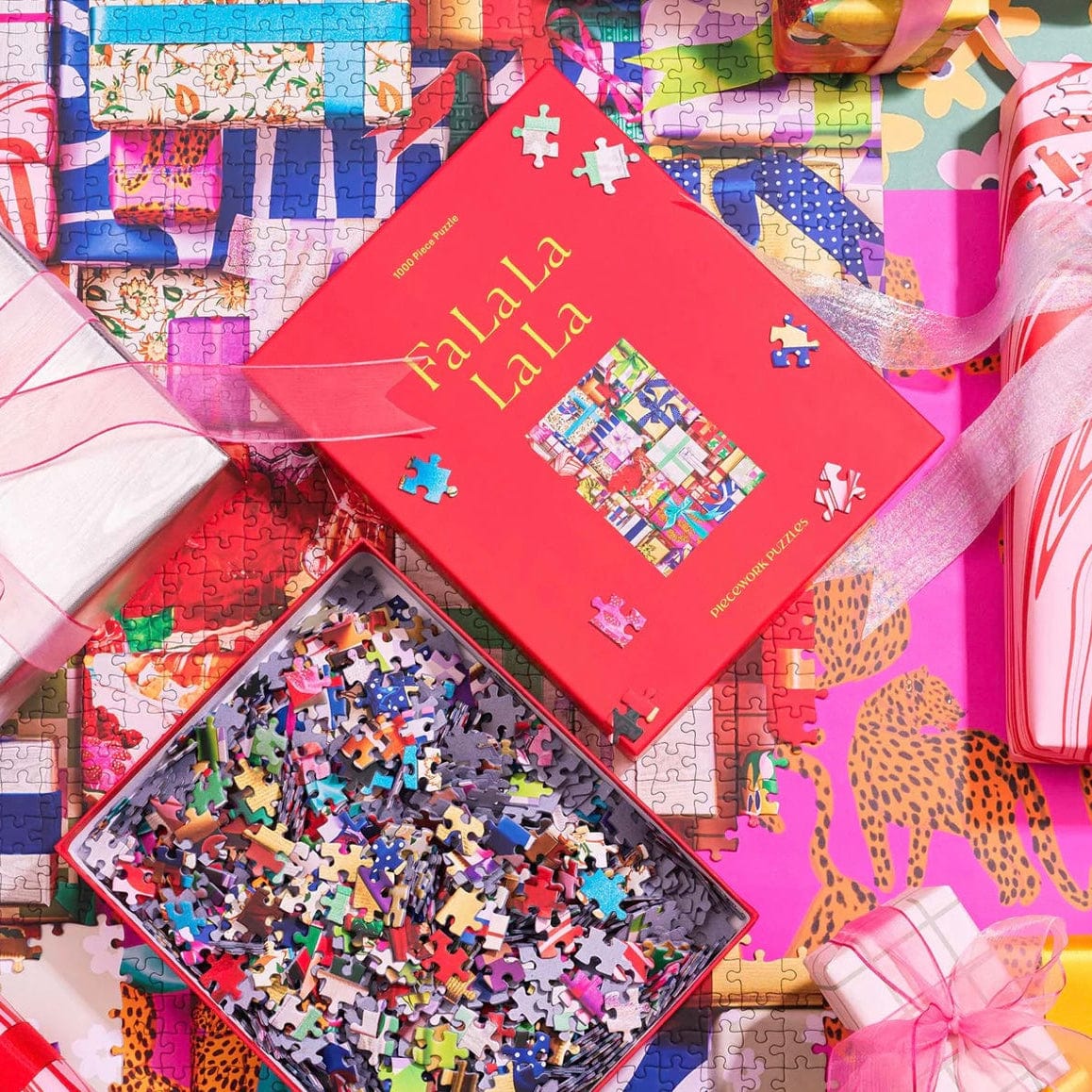 Fa La La La La 1000 Piece Puzzle by Piecework Puzzles