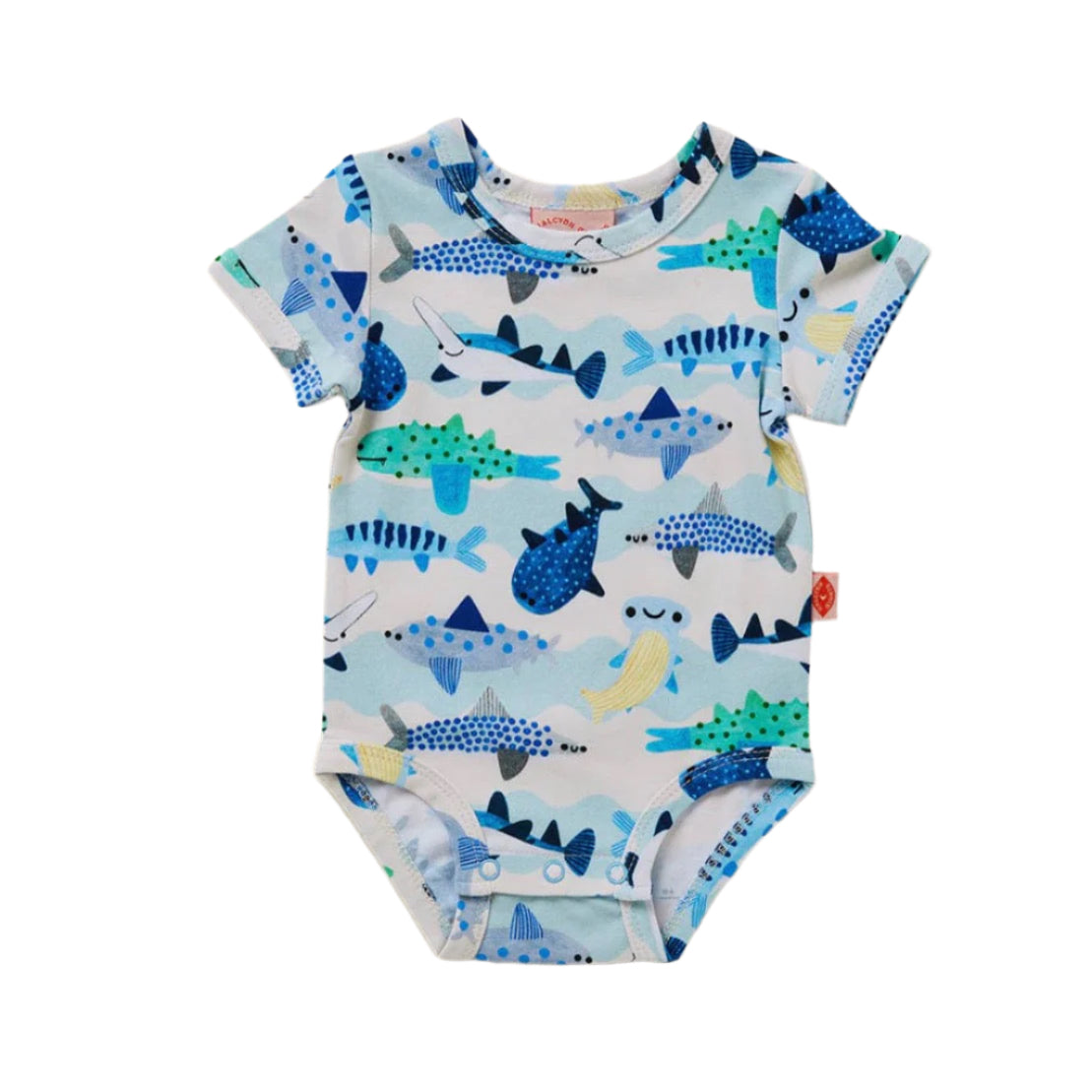 Fintastic Short Sleeve Bodysuit by Halcyon Nights