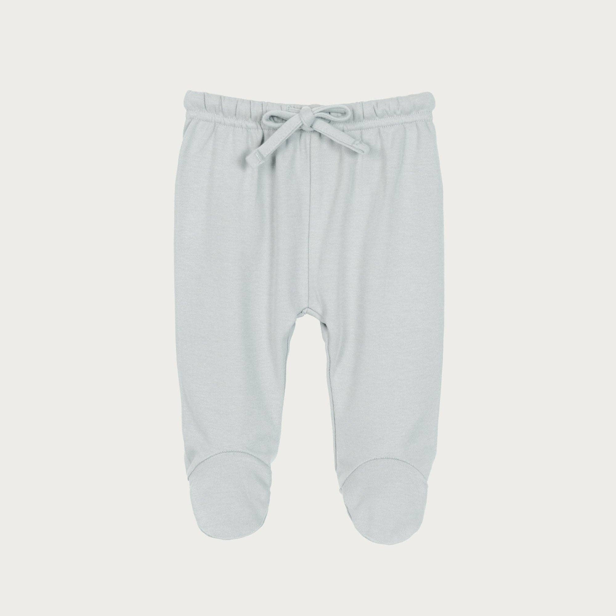 Footed Leggings - Sky NB by Babu