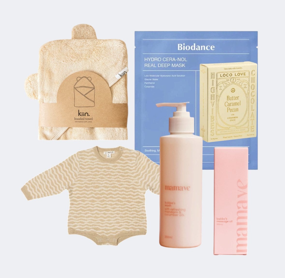 Gender Neutral Baby Gift Box - The Oat Edit by Claya