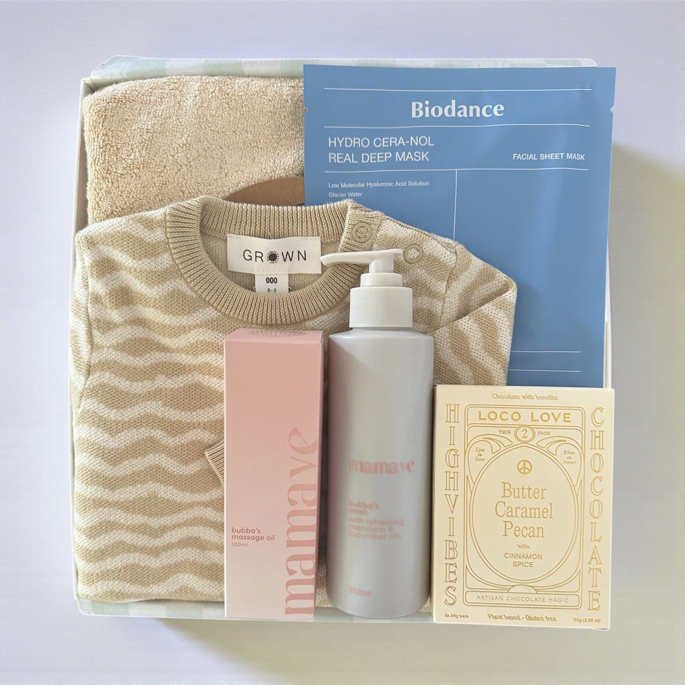 Gender Neutral Baby Gift Box - The Oat Edit by Claya