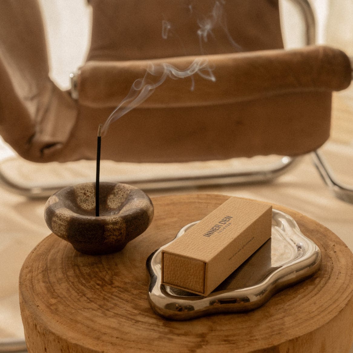 Gentle Habits The Vessel Incense Holder - Chocolate by Gentle Habits