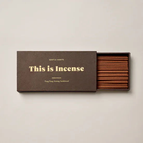 Gentle Habits This is Incense - GROUNDED by Gentle Habits