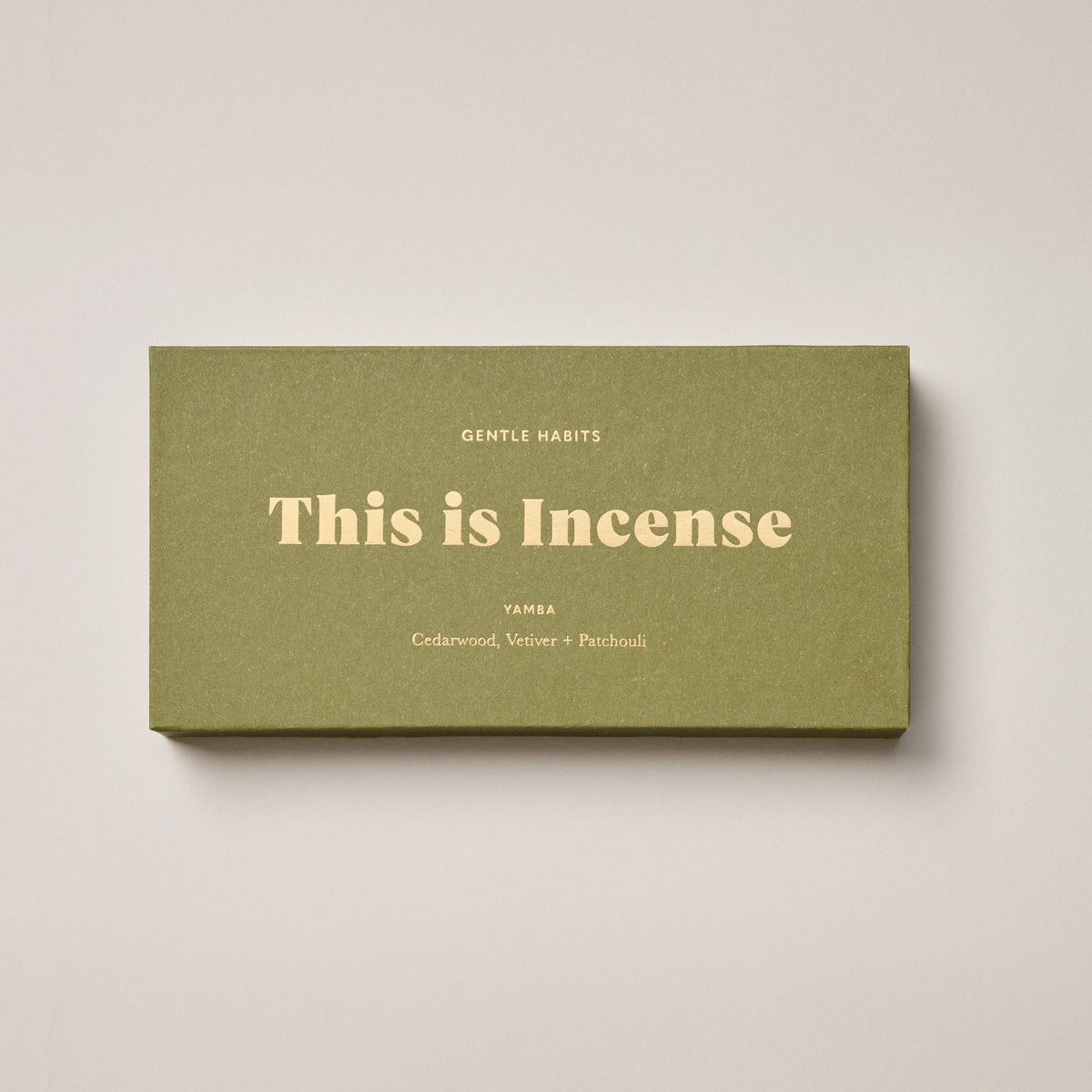 Gentle Habits This Is Incense YAMBA by Gentle Habits