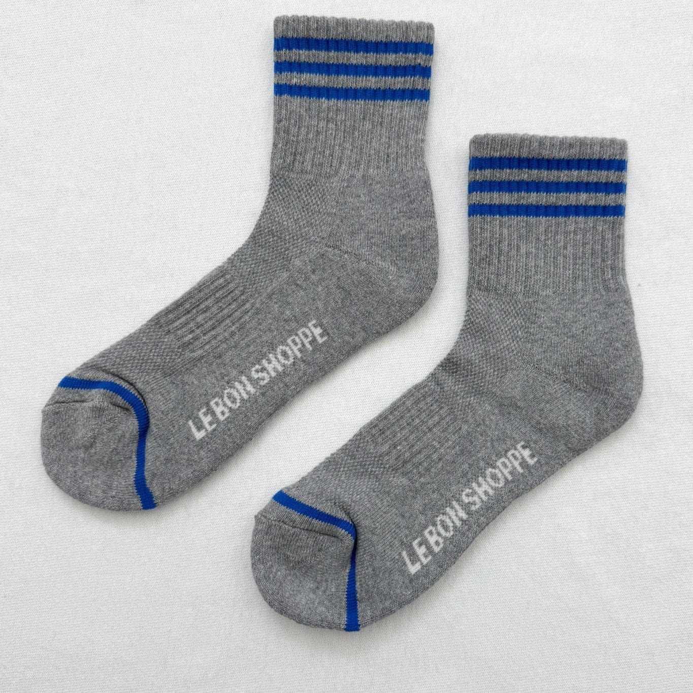 Girlfriend Socks for Her Grey by Le Bon Shoppe