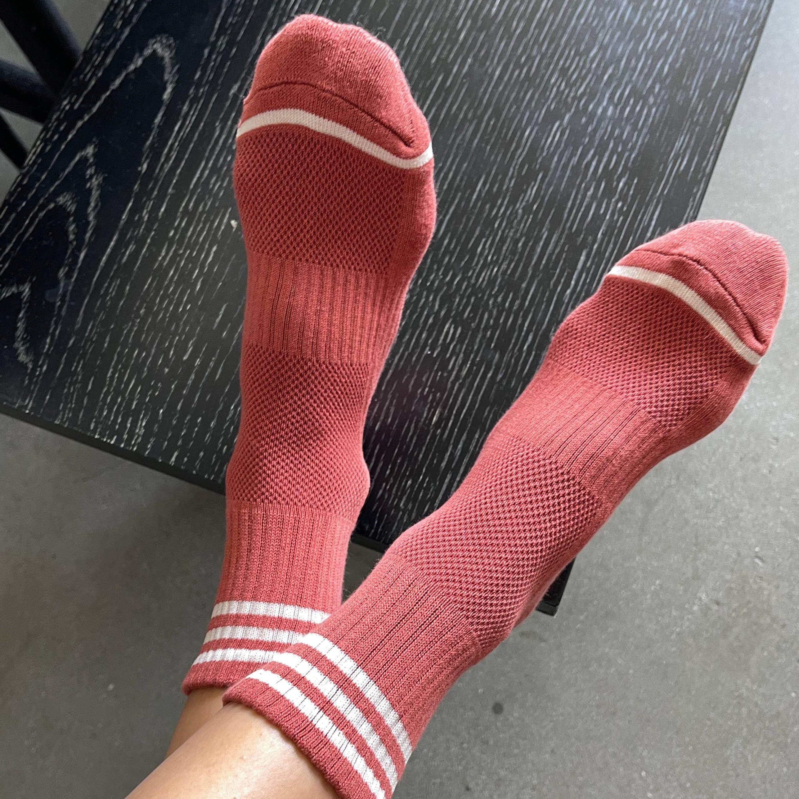 Girlfriend Socks for Her in 10 Colours by Le Bon Shoppe