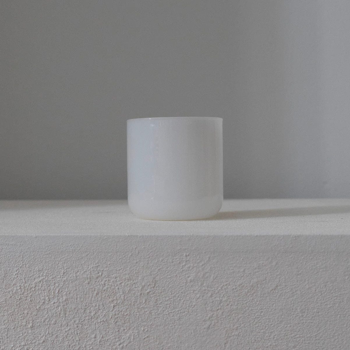 Glass Cup White by Dosse