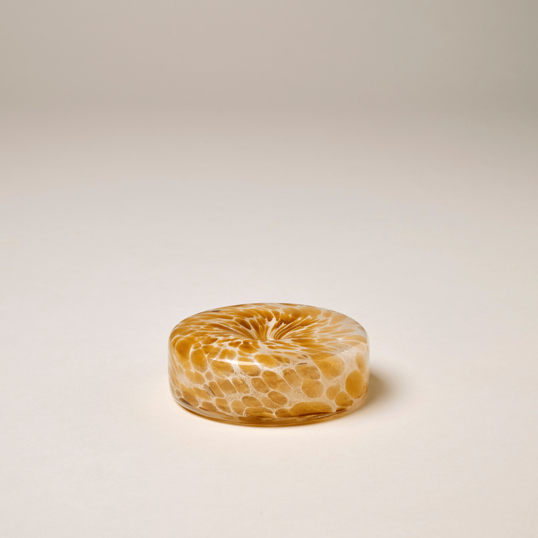 Glass Marble Holder - Brown by Gentle Habits