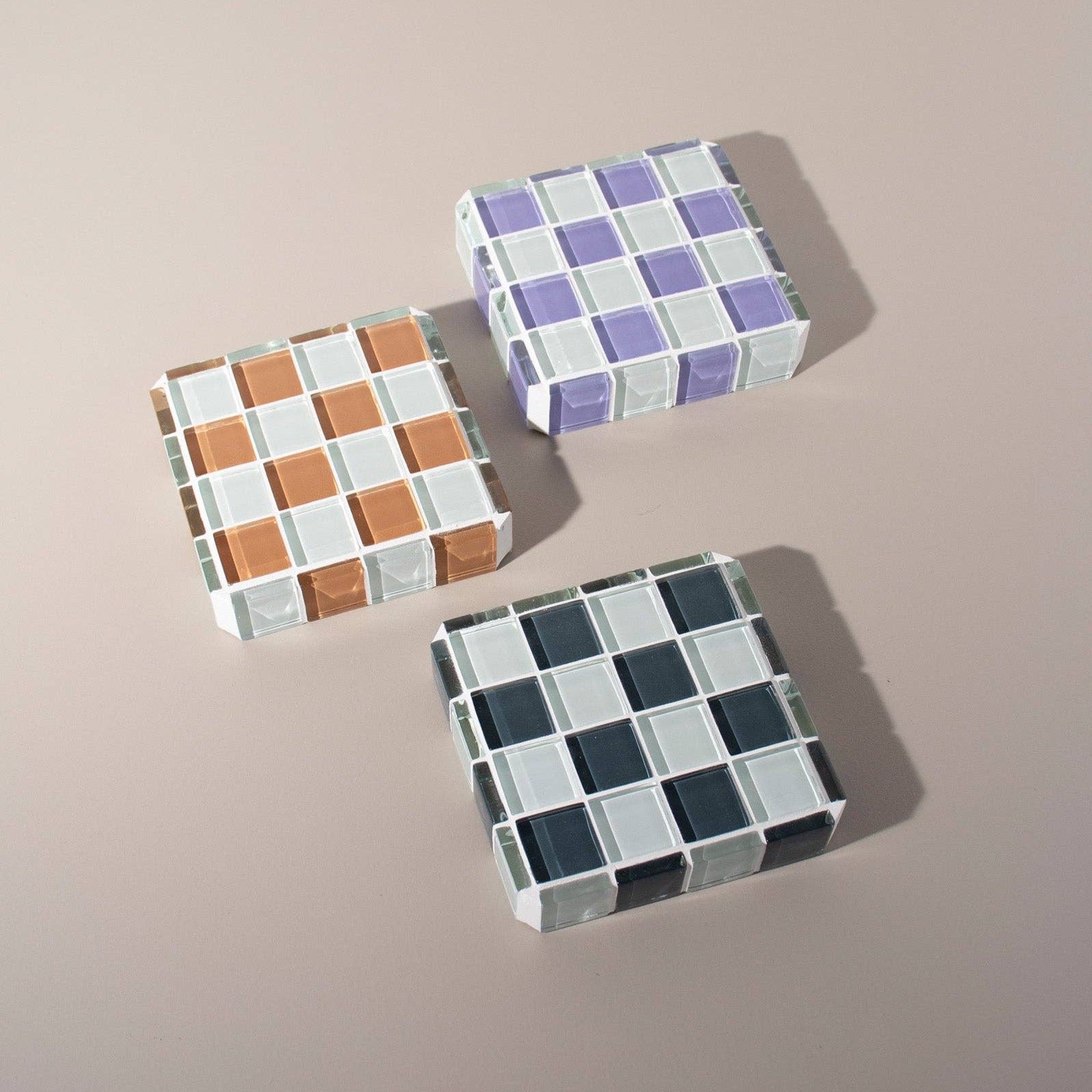 GLASS TILE CUBE - Stone Wall by Subtle Art Studios