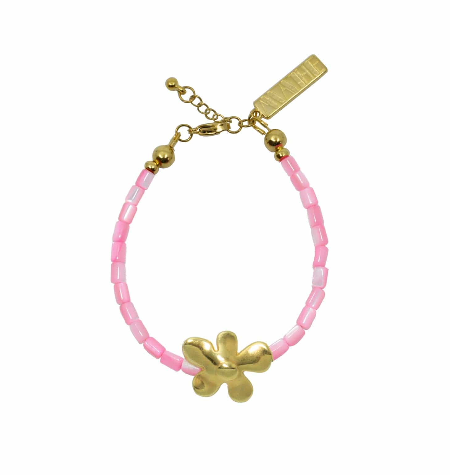 Good Juju Bracelet in Purple or Peach by Mathe Jewellery
