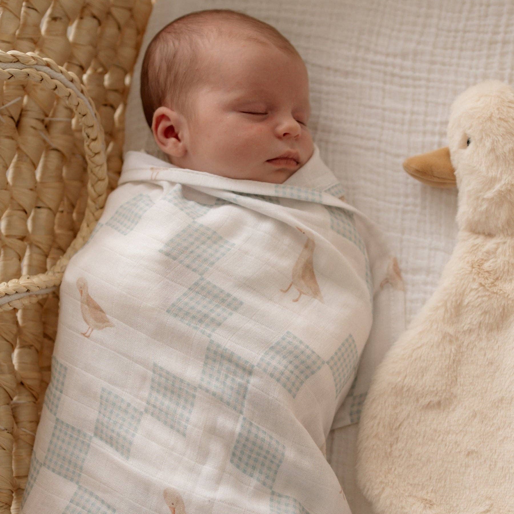 Goosey Gander Swaddle Wrap by Pop Ya Tot