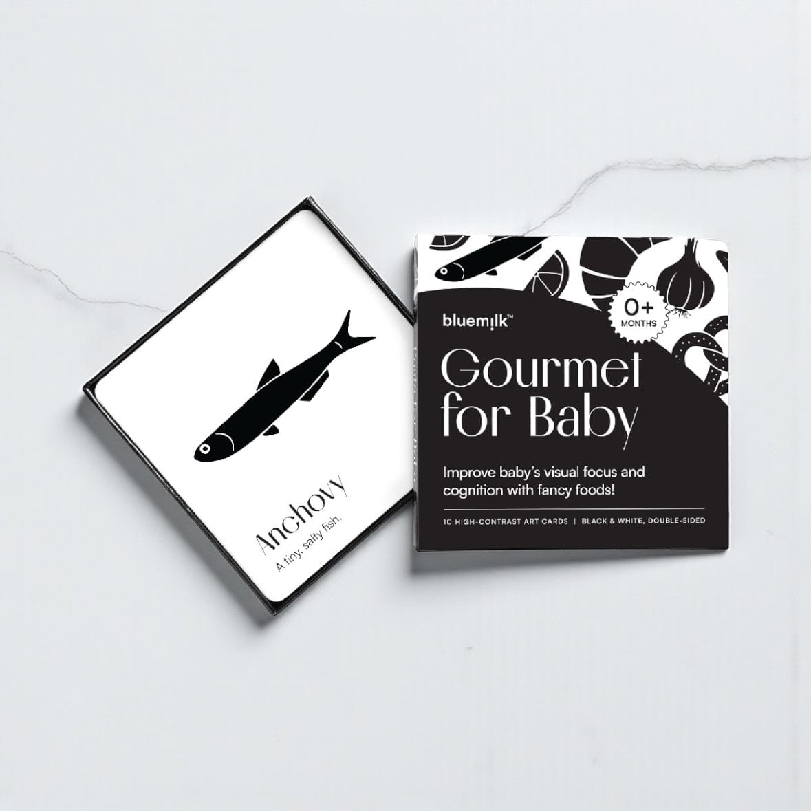 Gourmet for Baby High Contrast Art Cards by Chunky Deli