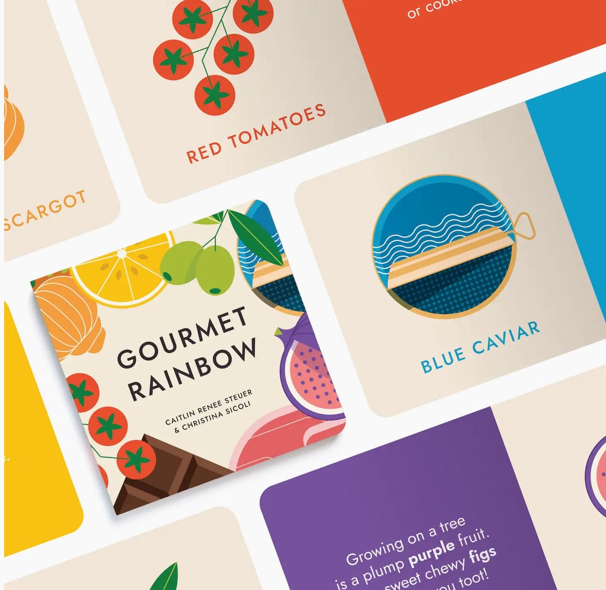 Gourmet Rainbow Baby Book by Chunky Deli