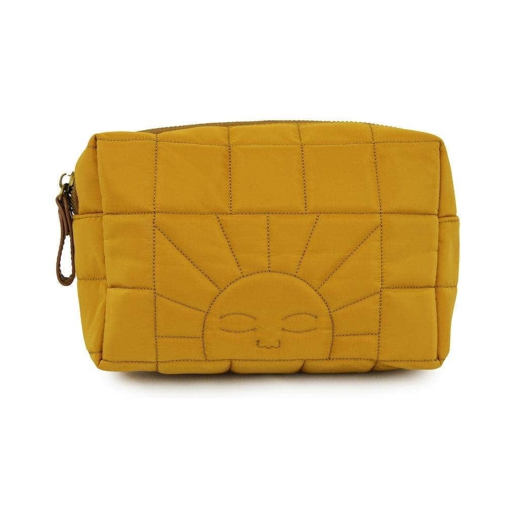 Grech & Co Essentials Cosmetics Case - Assorted Colours Wheat by Grech & Co.