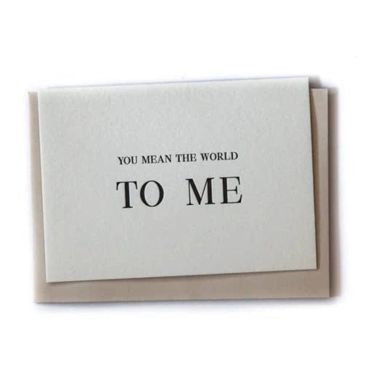 greeting cards The world to me by Clare Bernadette