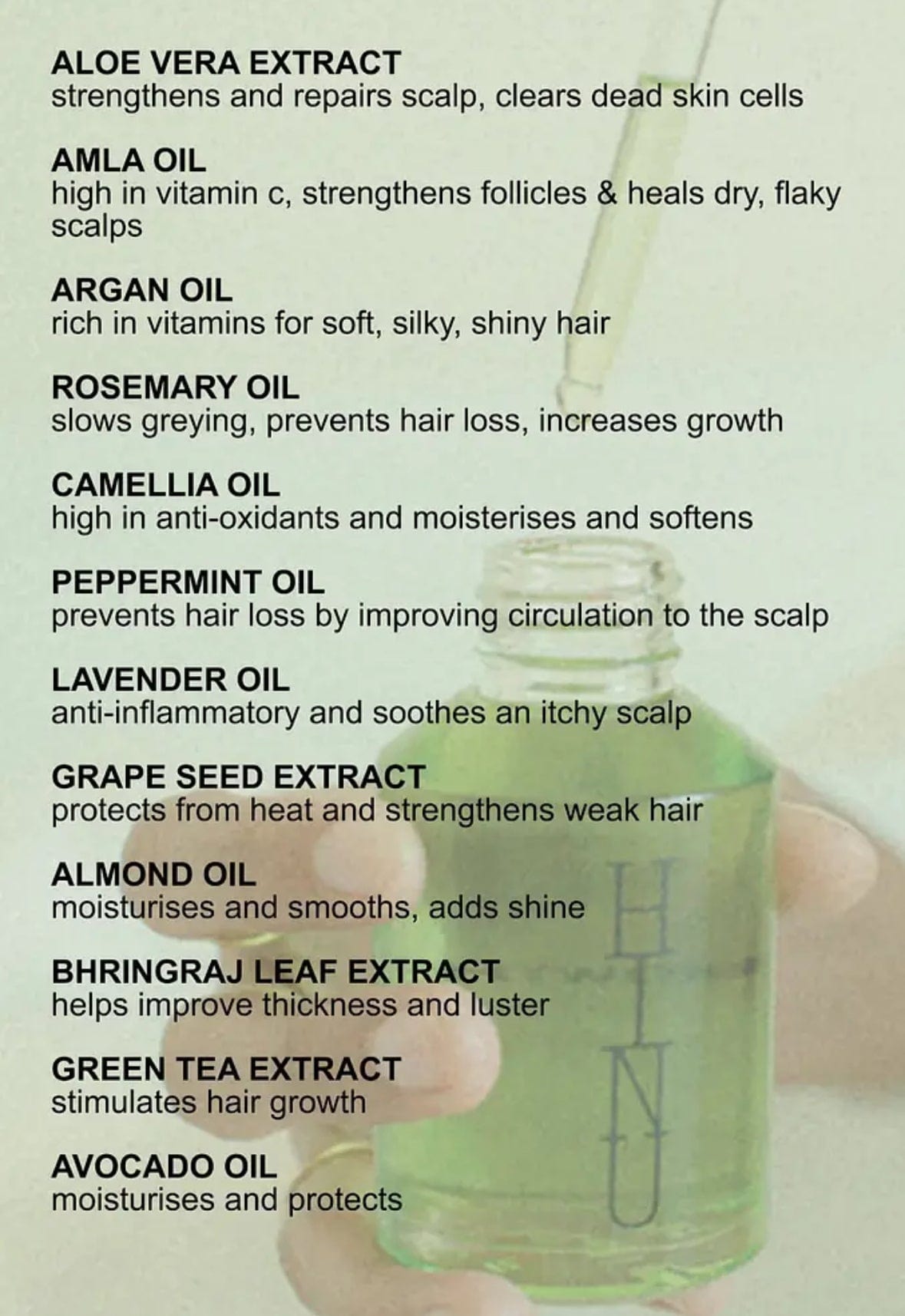 Hair Growth Oil by HINU