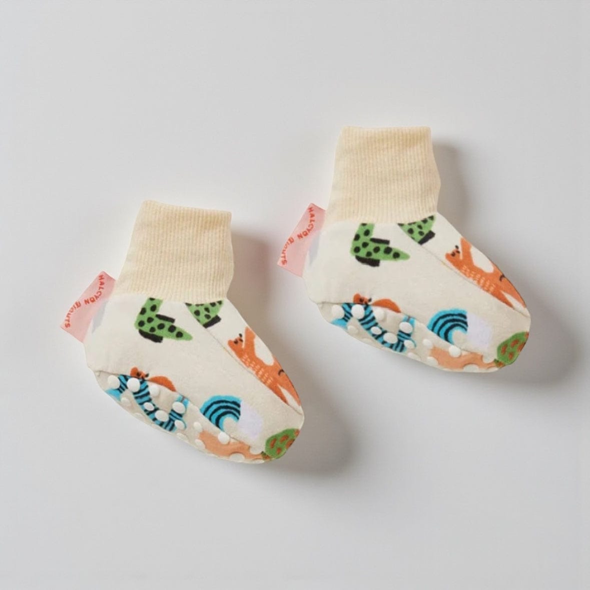 Halcyon Nights ABC Down Under Baby Booties by Halcyon Nights