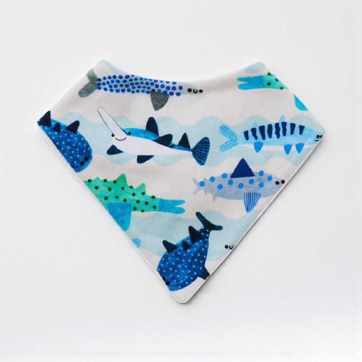 Halcyon Nights Fintastic Baby Bib by Halcyon Nights