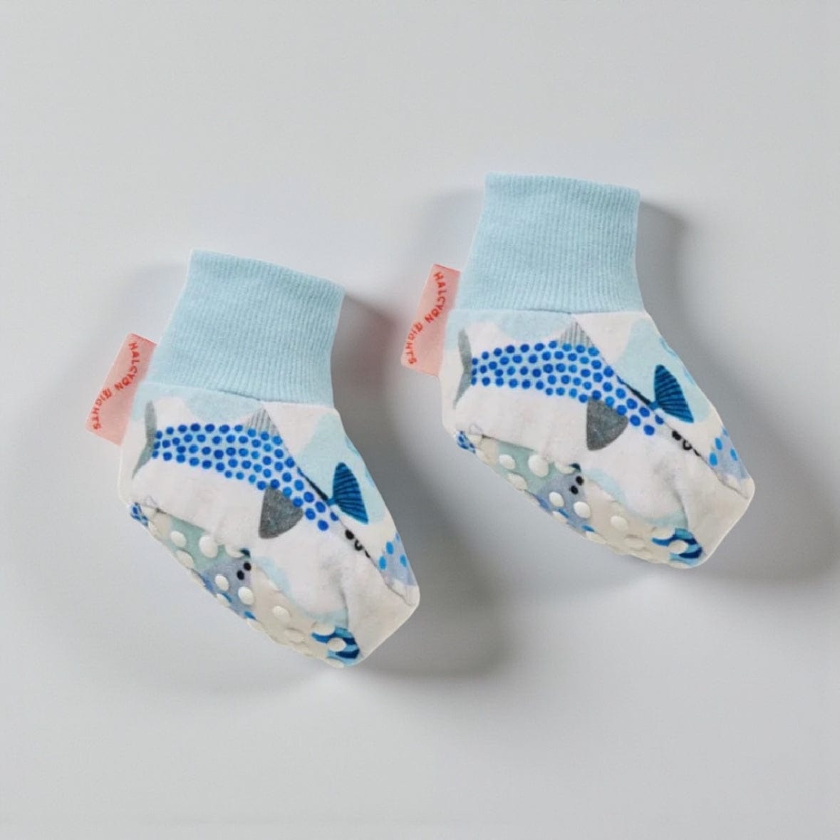 Halcyon Nights Fintastic Baby Booties by Halcyon Nights