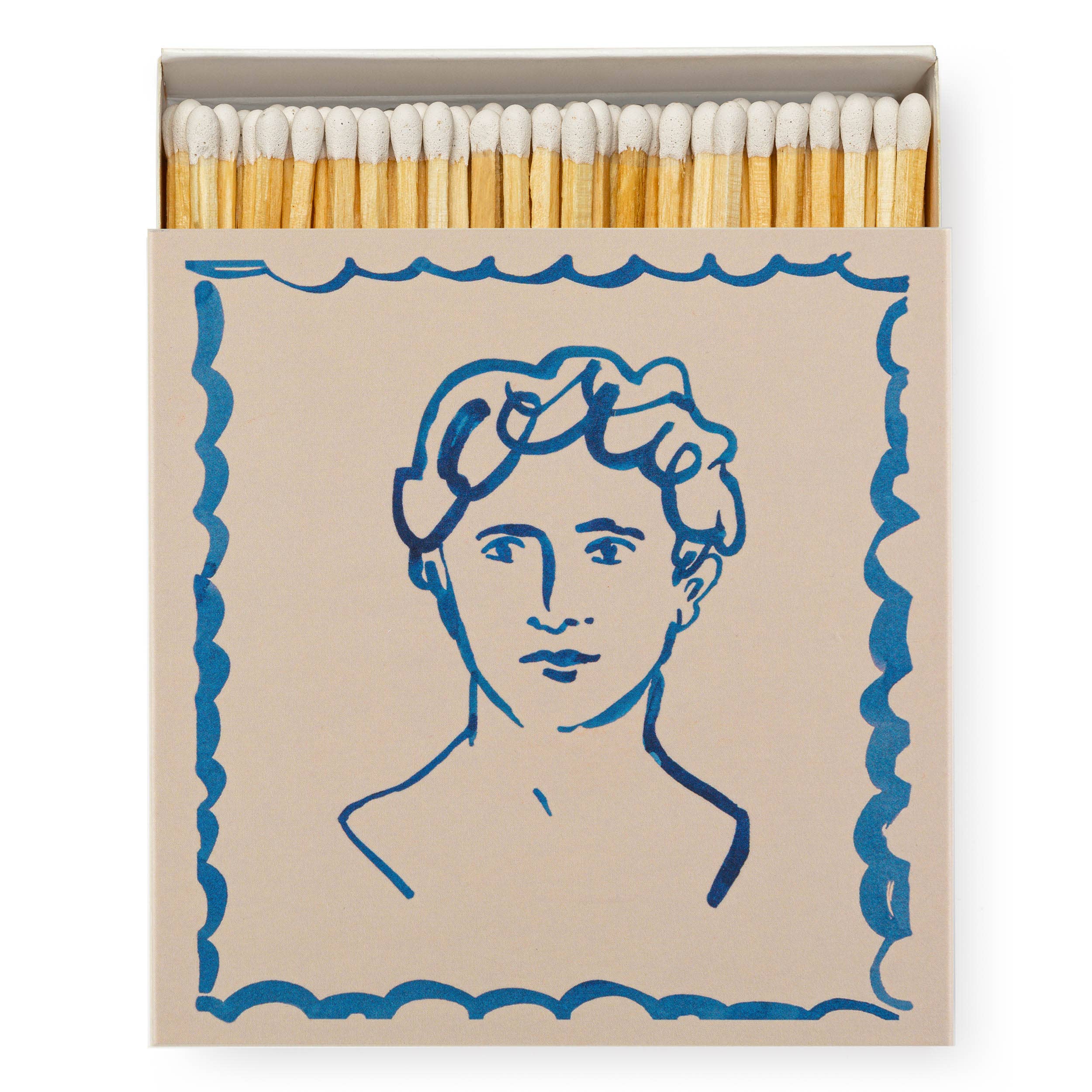 Handsome Matches by Wanderlust Paper Co. Square Matchbox by Archivist Gallery