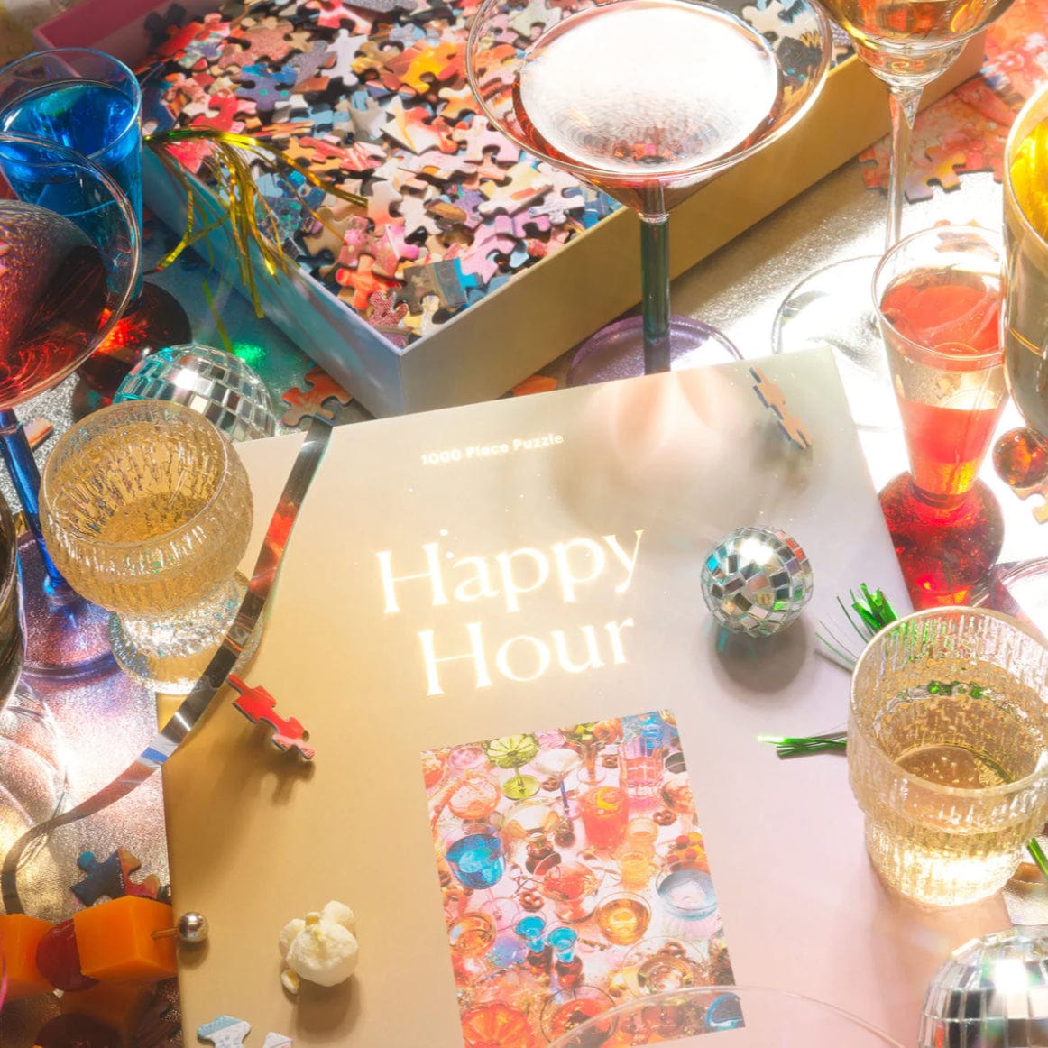 Happy Hour - 1000 Piece Puzzle by Piecework Puzzles