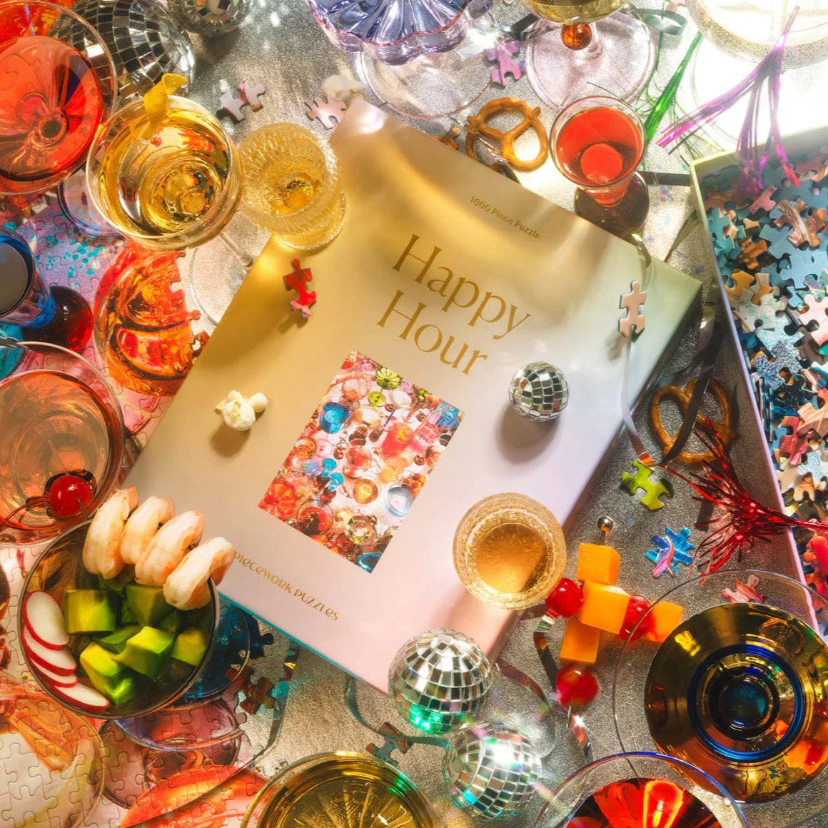 Happy Hour - 1000 Piece Puzzle by Piecework Puzzles
