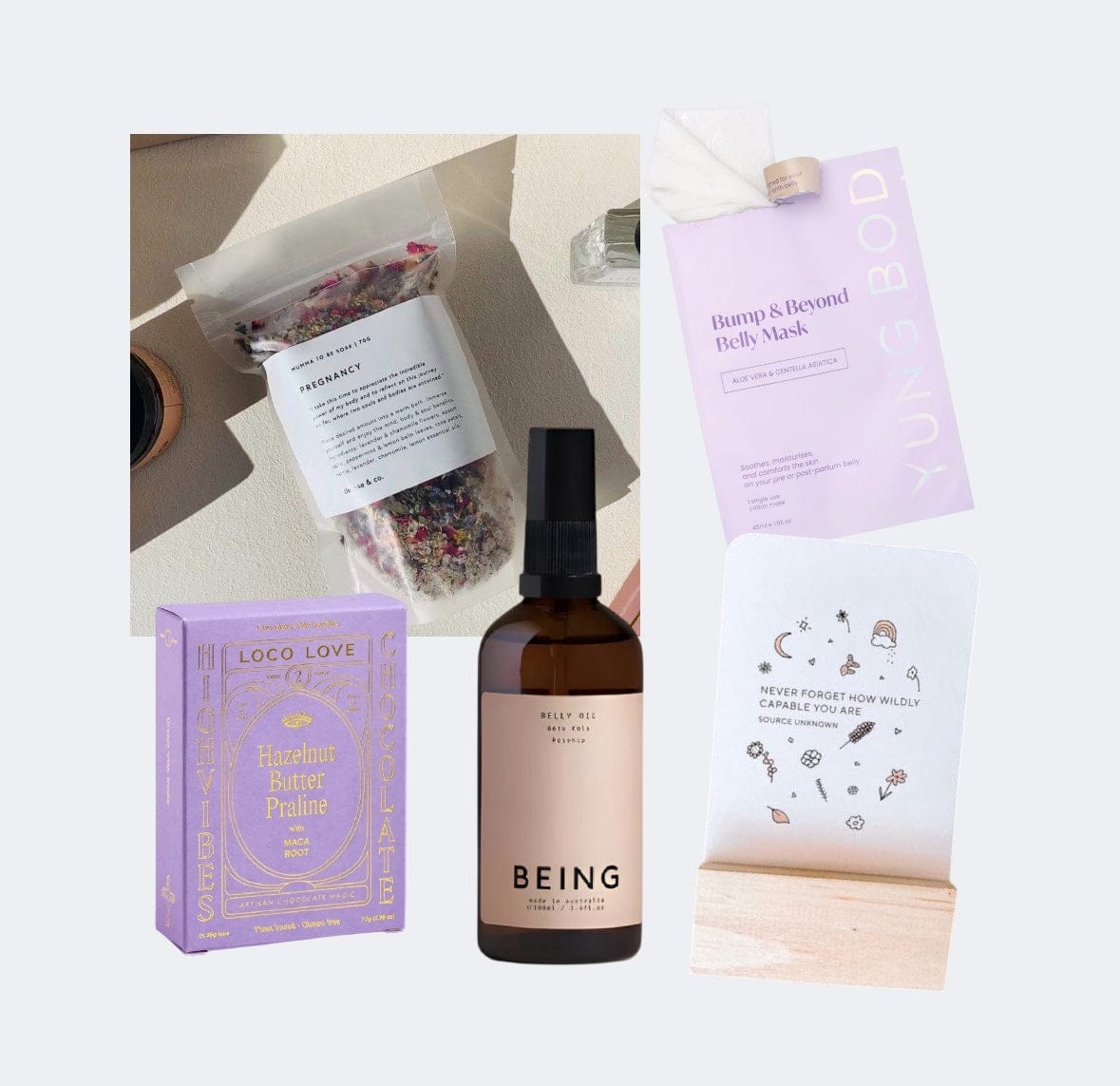 Held in Bloom - Pregnancy Gift Box by Claya