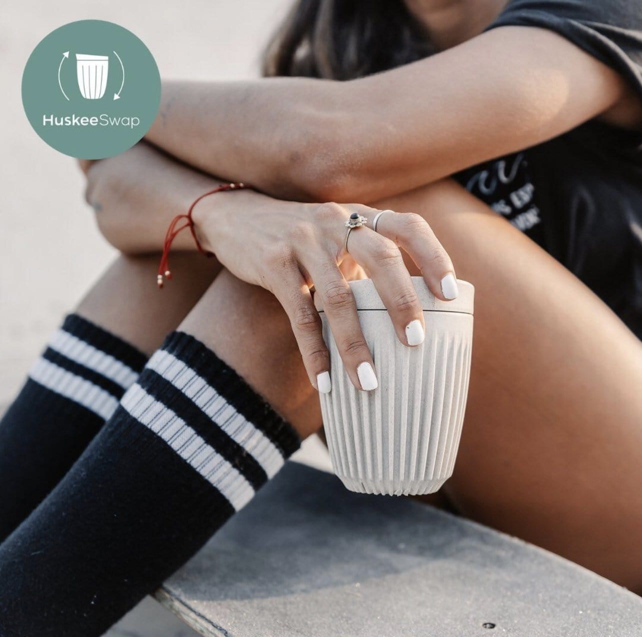 huskee keep cup beige. by huskee