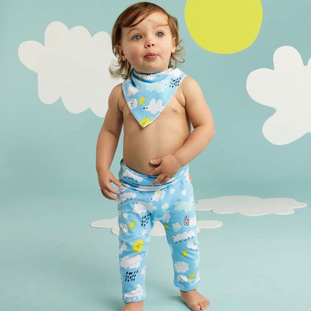 I Spy In The Sky Baby Bib by Halcyon Nights