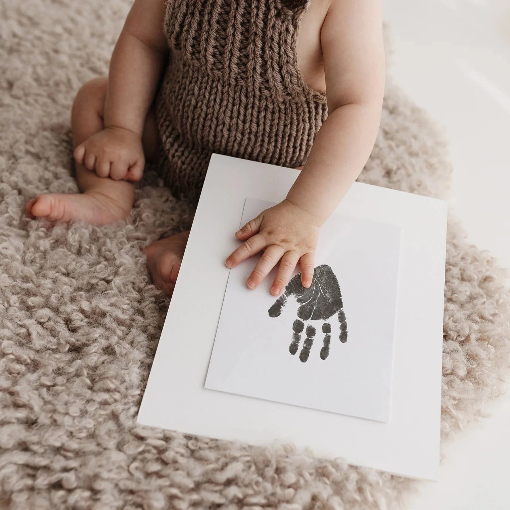 Ink-Free Baby Hand and Footprint Set by Truly Amor