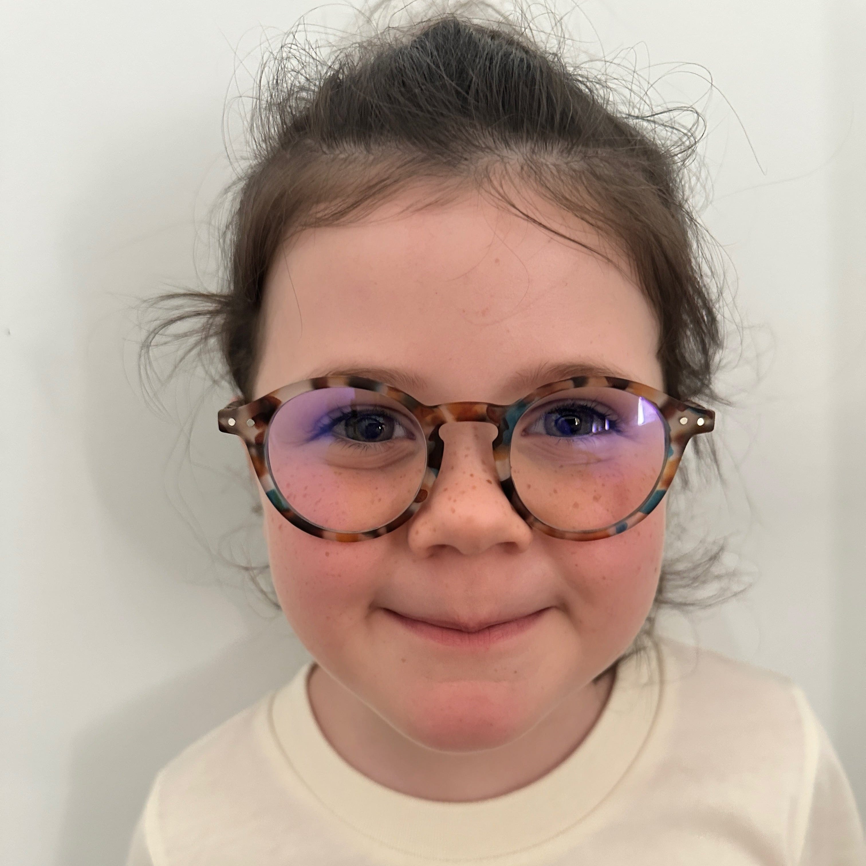 IZIPIZI Children's Blue Light Screen Glasses - Blue Tortoise 5-10yrs by IZIPIZI