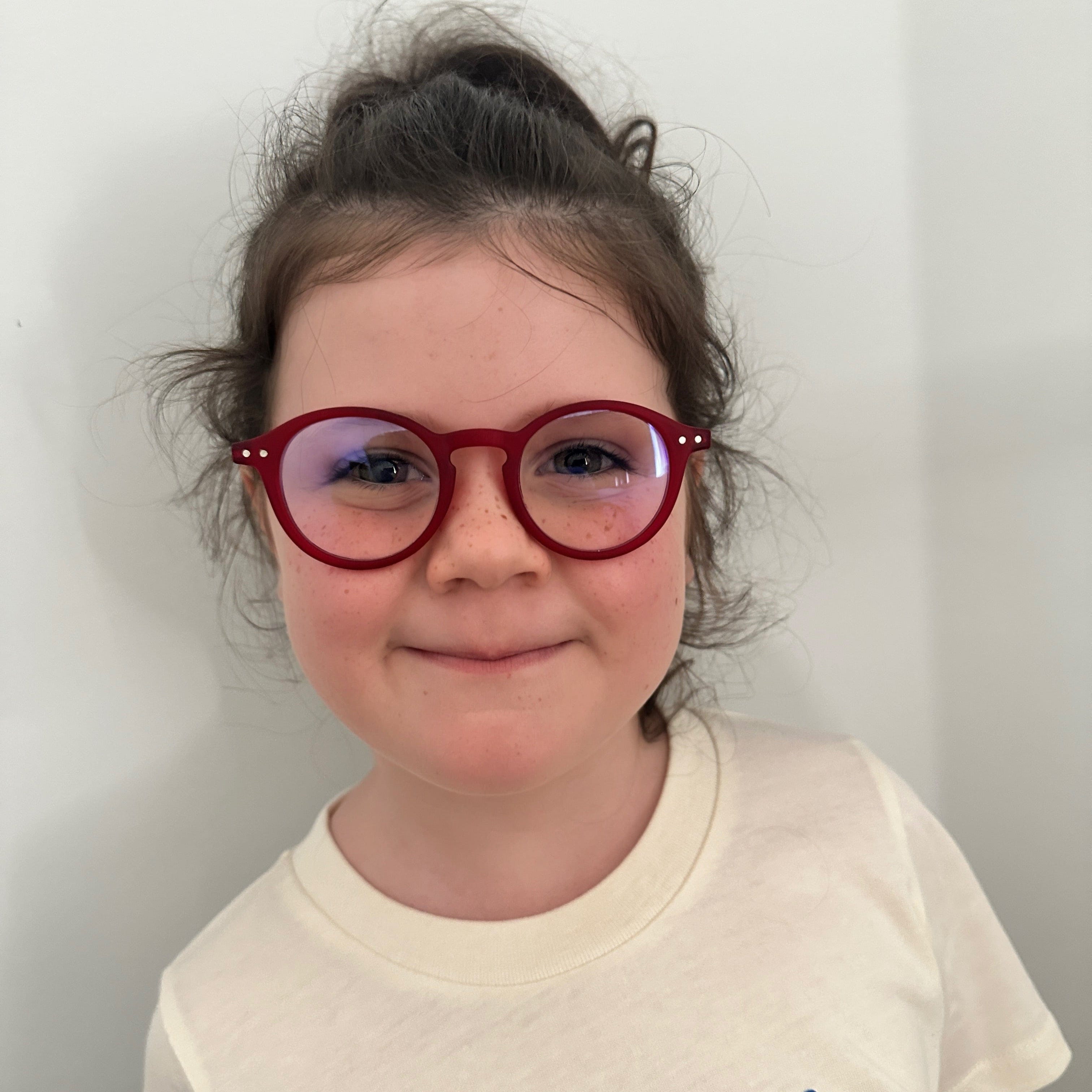 IZIPIZI Children's Blue Light Screen Glasses - Red 5-10 Yrs by IZIPIZI