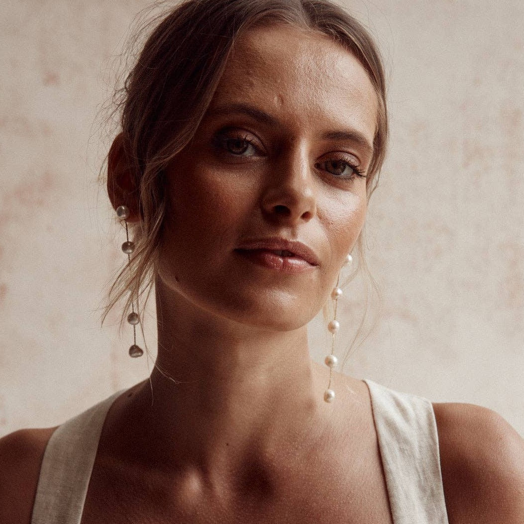 Jennifer Earrings by Dove Grey Accessories