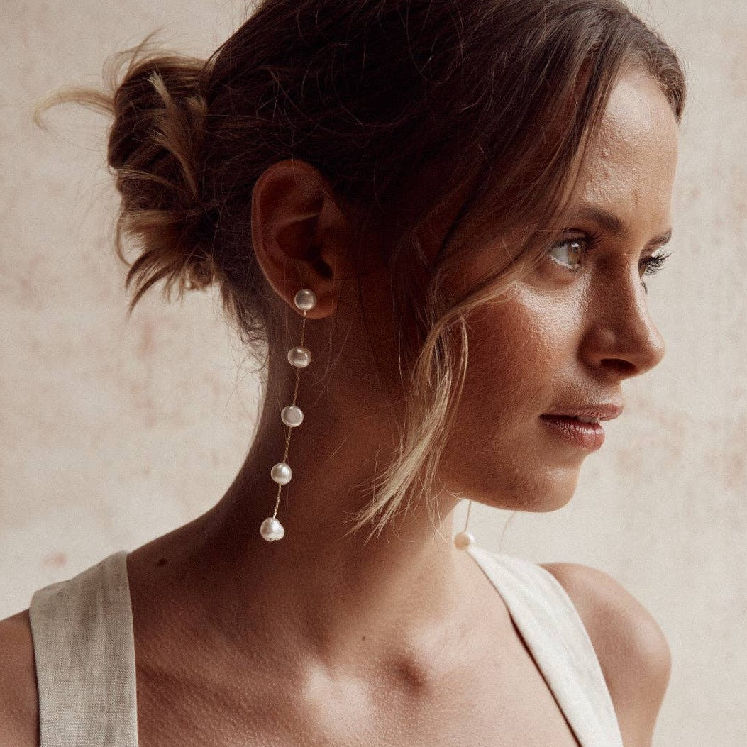 Jennifer Earrings by Dove Grey Accessories