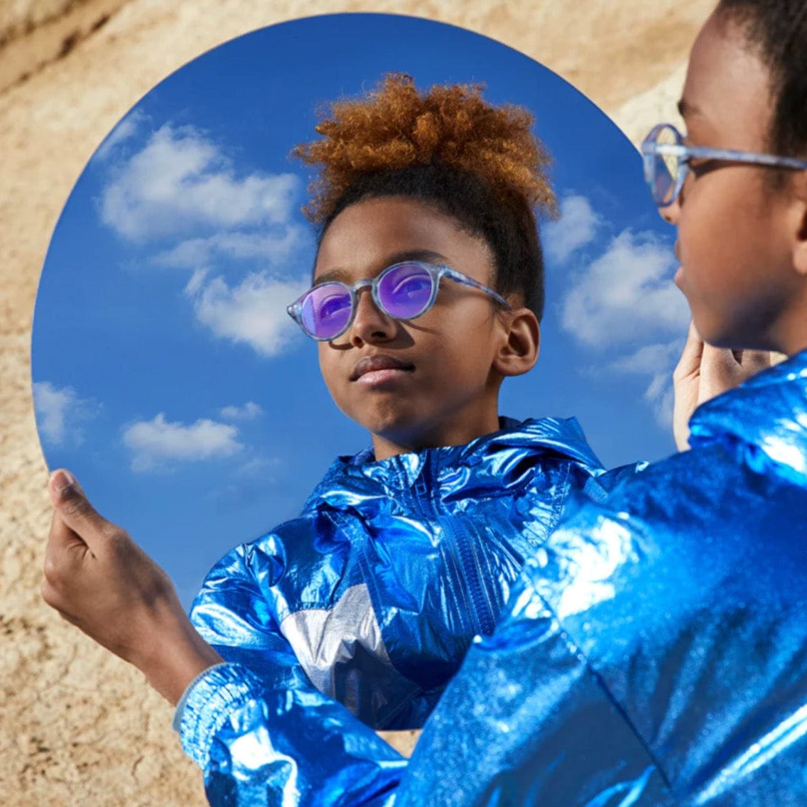 Junior Screen Glasses - Outer Space Lucky Star by IZIPIZI