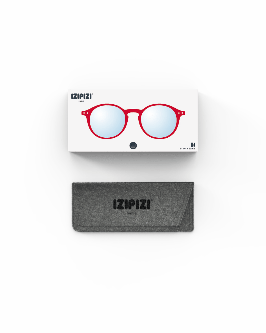 Junior Screen Glasses - Red by IZIPIZI
