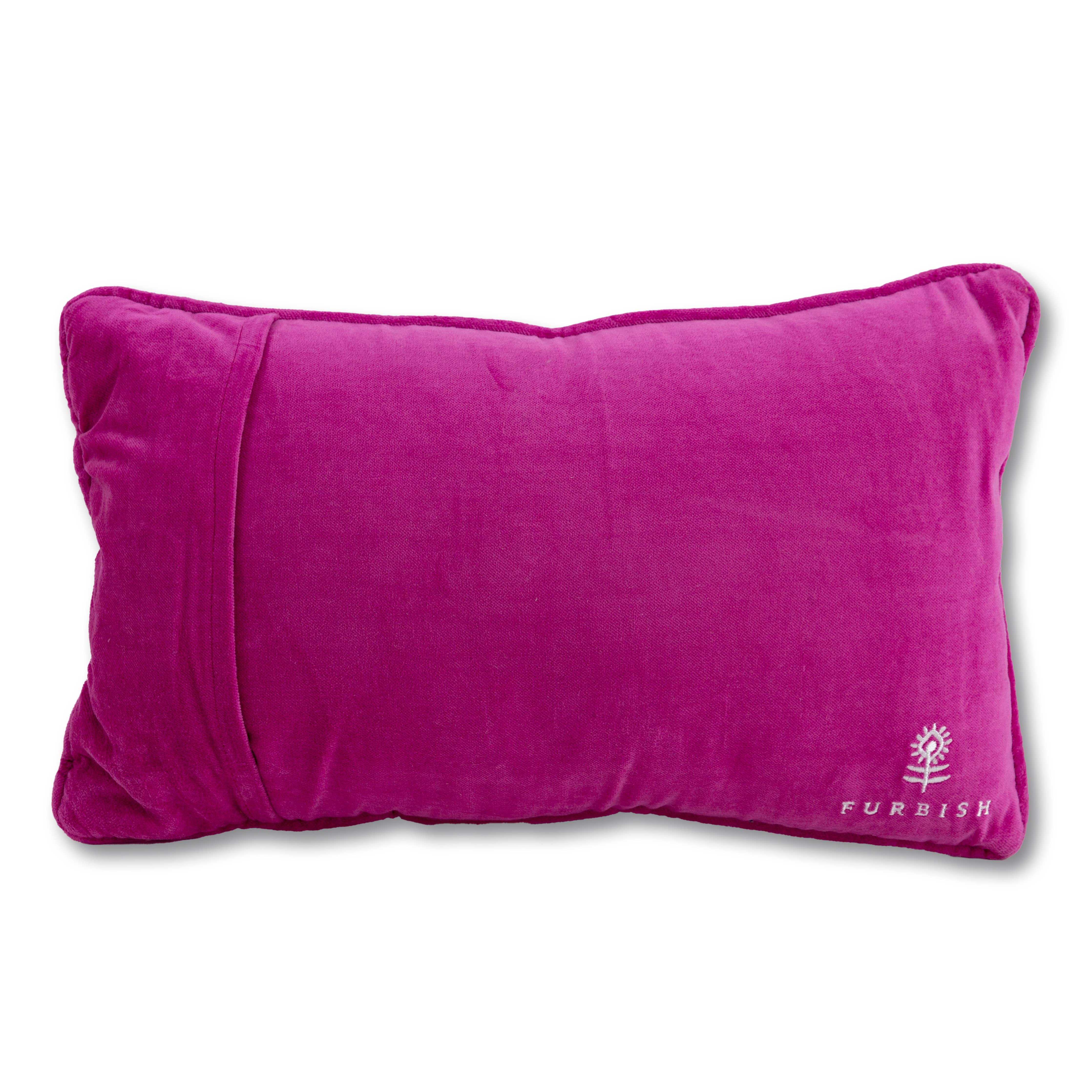 Karma Needlepoint Pillow by Furbish Studio