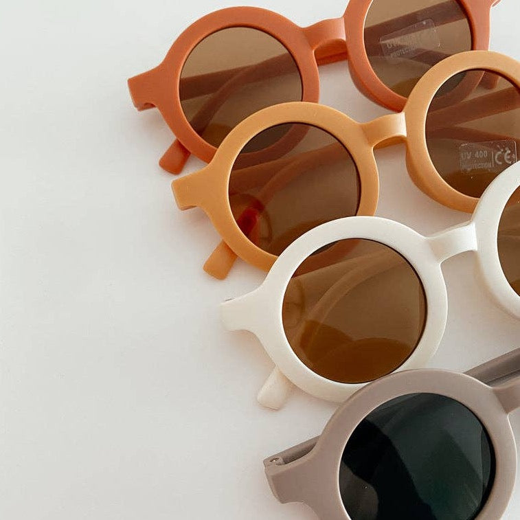 Kids Sustainable Sunglasses: Cream by Lion + Lamb the Label