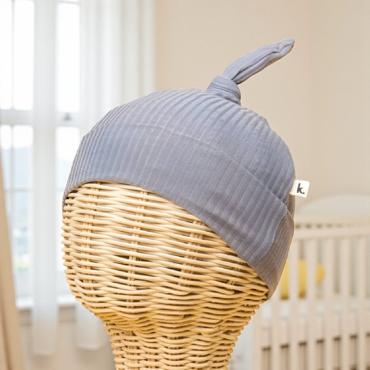 Kiin Baby Bamboo Stretch New Baby Beanie -  2 Colours cloud by Kiin Baby