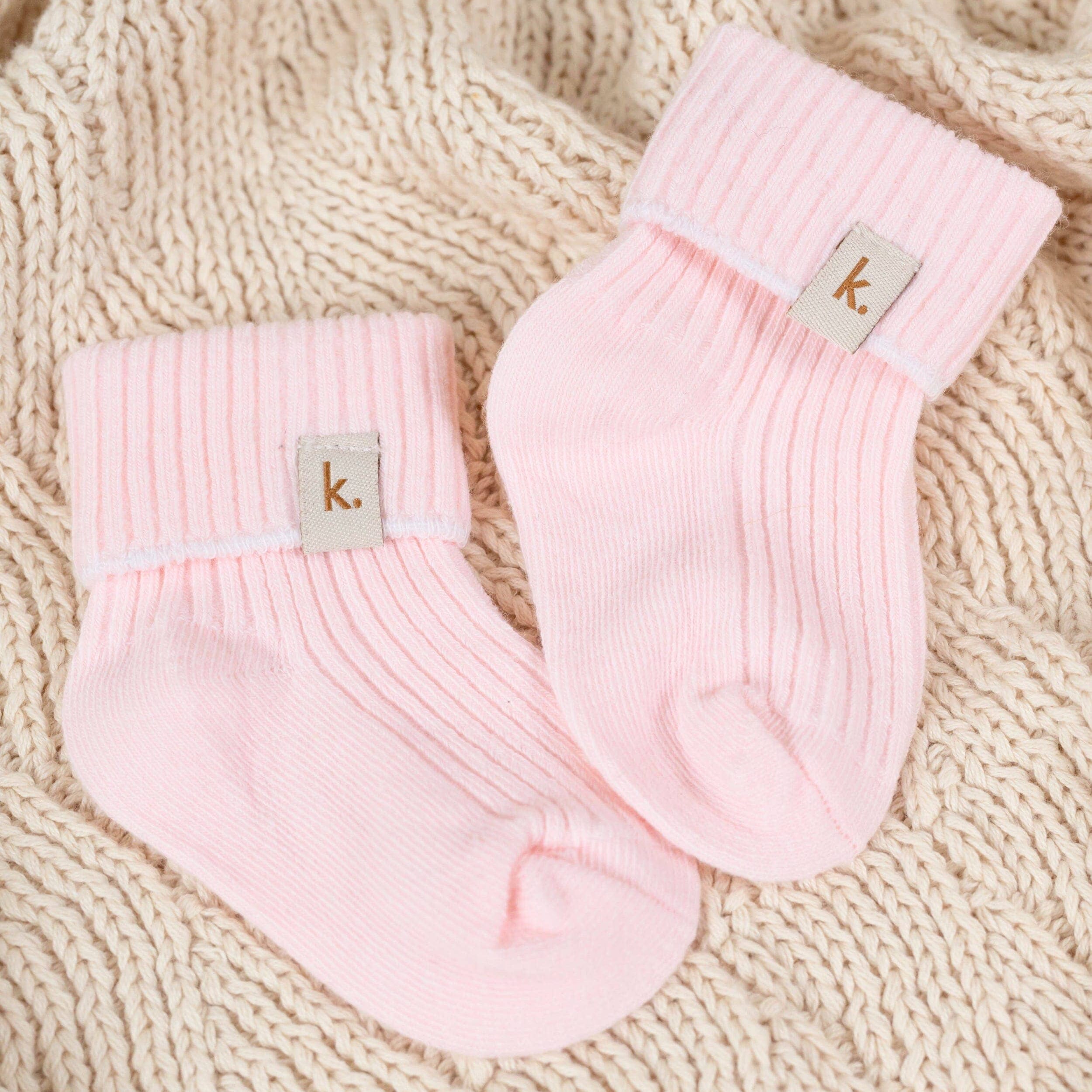 Kiin Cotton Ribbed Baby Socks by Kiin Baby