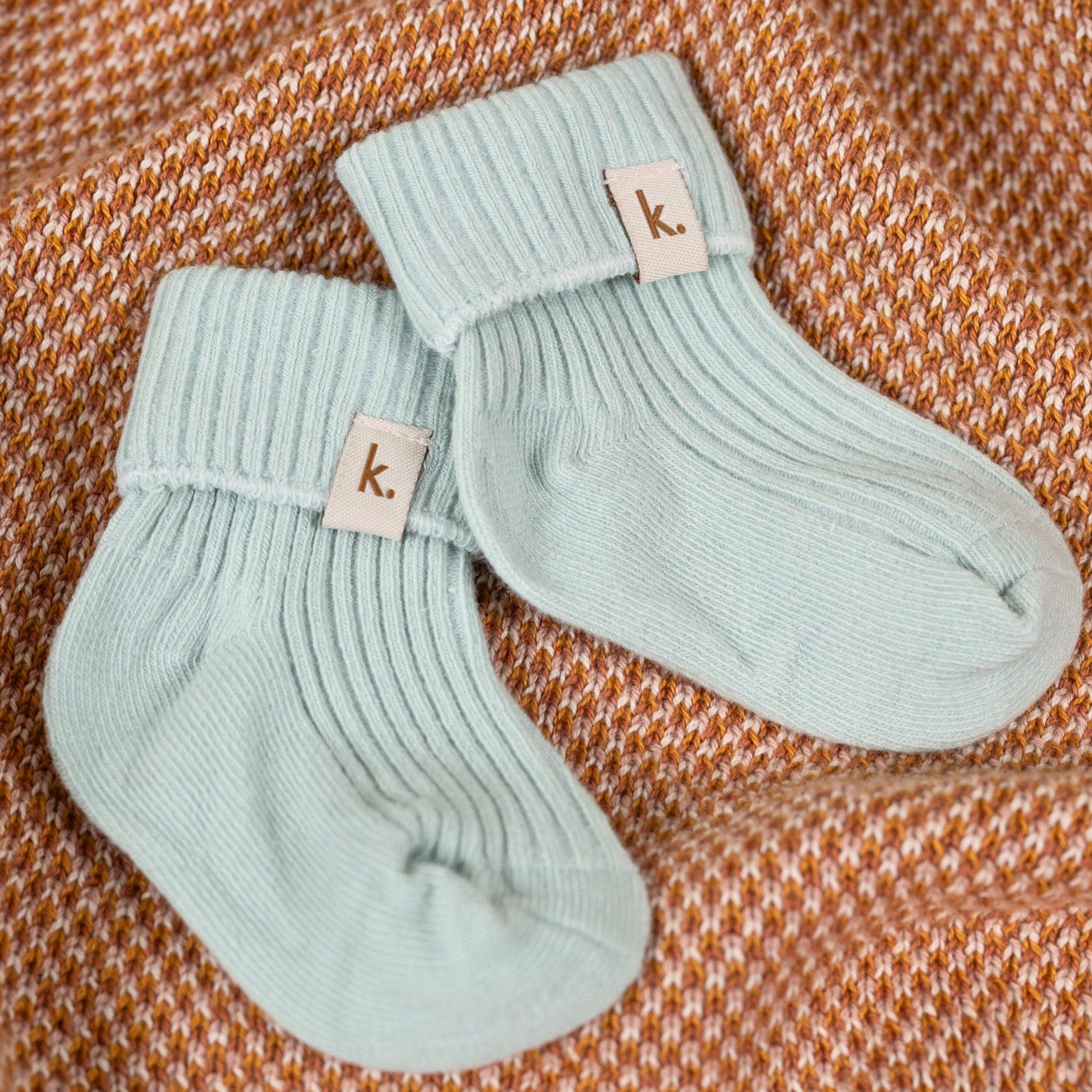 Kiin Cotton Ribbed Baby Socks by Kiin Baby