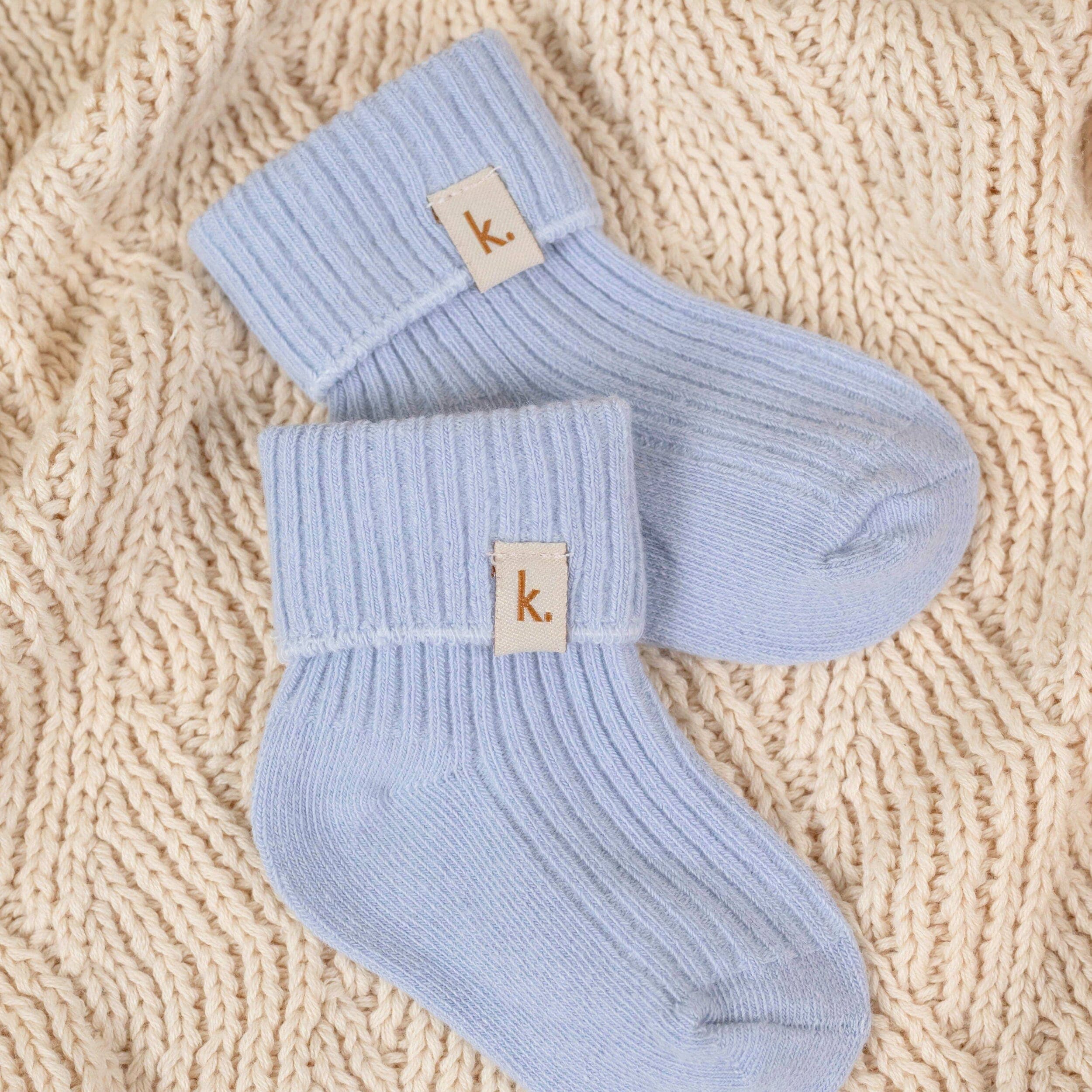 Kiin Cotton Ribbed Baby Socks by Kiin Baby