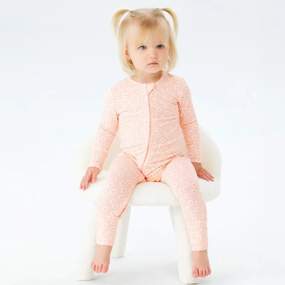 KYND Baby Day or Night Onesie – NB & 0–3 Months DAISY CHARM 0-3 by Kynd Baby