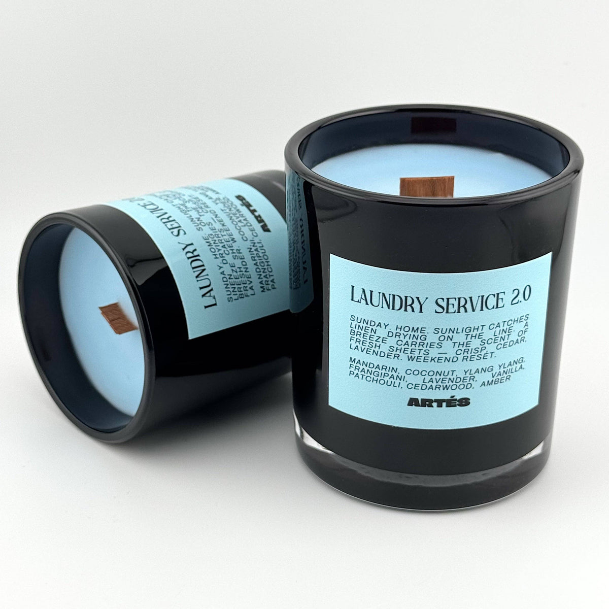 LAUNDRY SERVICE Scented Soy Candle 280G · 60 hours of burn by ARTES